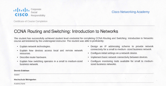 CCNA Screenshot